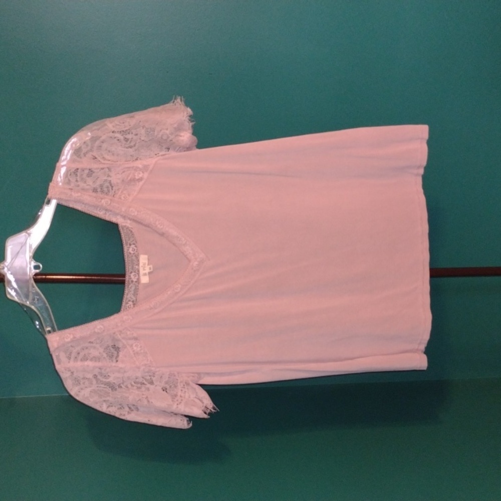 La Miel lace sleeve tee